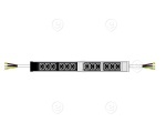 PDU 6xSchuko +3xC13 , cord 3m, RAL9005       