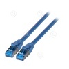 Vahekaabel CAT6A S/FTP 10G 1,0m (sinine) Superflex                                                                                                                                    