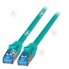 Vahekaabel CAT6A S/FTP 10G 1,5m (roheline) Superflex                                                                                                                                 