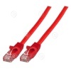 Vahekaabel CAT6 UTP, LSZH, 0,25m (punane) / murdumiskaitsega                                                                                                                          