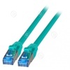 Vahekaabel CAT6A S/FTP 10G 5,0m (roheline) Superflex                                                                                                                                    