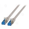 Vahekaabel CAT6A S/FTP 10G 20,0m (hall) Superflex                                                                                                                                   
