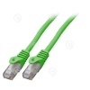 Vahekaabel CAT6 UTP, LSZH, 2,0m (roheline) / murdumiskaitsega                                                                                                                       