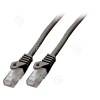 Vahekaabel CAT6 UTP, LSZH, 7,5m (must) / murdumiskaitsega                                                                                                                           