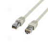 Vahekaabel CAT8.1 S/FTP, 10.0m, LSZH, hall, AWG24/7 , max 40Gbit